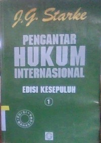 Image of Pengantar Hukum Internasional