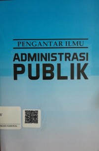 Image of Pengantar Ilmu Administrasi Publik