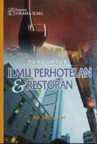 Image of Pengantar Ilmu perhotelan dan Restoran