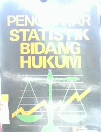 Image of Pengantar Statistik Bidang Hukum