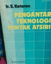 Image of Pengantor teknologi minyak atsiri