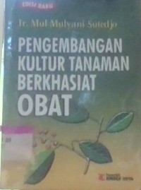 Image of Pengembangan Kultur Tanamam Berkhasiat Obat