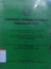 Image of Peraturan Perundang-undangan Pengelola Zakat