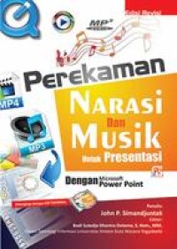Image of Perekaman narasi dan musik untuk Presentasi