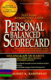 Image of Personal Balanced Scorecard