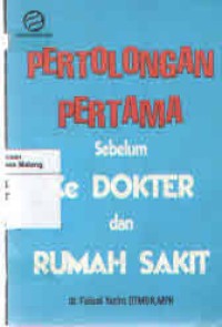Image of Pertolongan pertama sebelum ke dokter dan rumah sakit