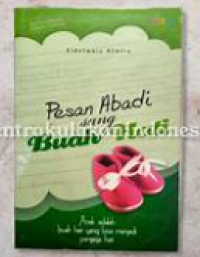 Image of Pesan abadi sang buah hati