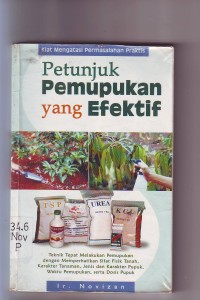 Image of Petunjuk Pemupukan yang Efektif