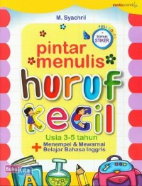 Image of Pintar menulis huruf kecil