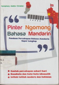 Image of Pinter Ngomong Bahasa Mandarin