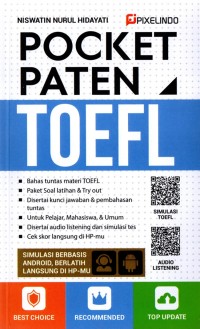Image of Pocket Paten Toefl
