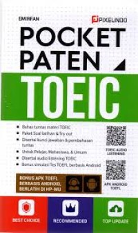 Image of pocket Paten Toeic