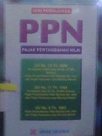 Image of PPN ( Pajak Pertambahan Nilai