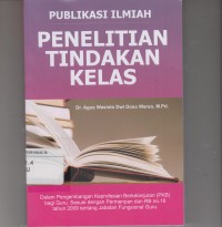 Image of Publikasi ilmiah penelitian tindakan kelas