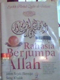 Image of Rahasia Berjumpa Allah