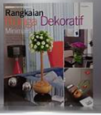 Image of Rangkaian bunga dekaratif minimalis