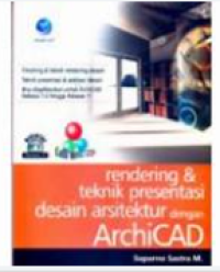 Image of rendering & teknik presentasi desain arsitektur dengan Archicad