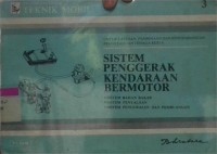 Image of Sistem Penggerak Kendaraan Bermotor
