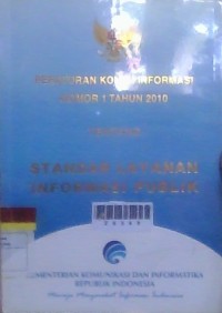 Image of Standar Layanan Informasi Publik