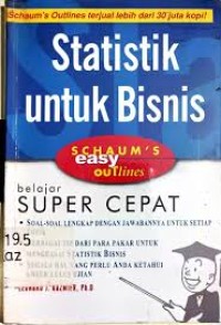 Image of Statistik Untuk Bisnis