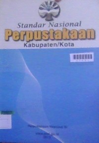 Image of Strandar Nasional Perpustakaan Kabupaten / Kota