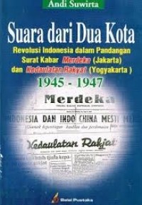 Image of SUARA DARI DUA KOTA