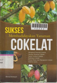 Image of Sukses Membudidayakan Tanaman Cokelat