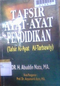 Image of Tafsir Ayat -Ayat Pendidikan