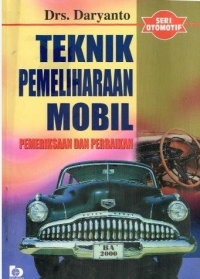 Image of Teknik  pemeliharaan mobil
