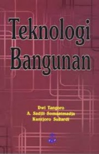 Image of Teknologi bangunan