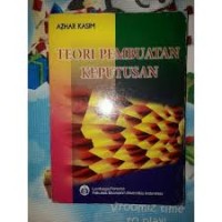 Image of Teori Pembuatan Keputusan