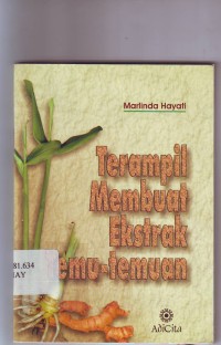 Image of Terampil Membuat Ekstrak Temu - temuan