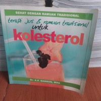 Image of Terapi Jus & Ramuan Tradisional Untuk Kolesterol
