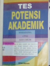 Image of Tes Potensi Akademik Mahasiswa, CPNS, dan Umum