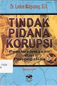 Image of Tindak  Pidana Korupsi Pemberantasan dan Pencegahan