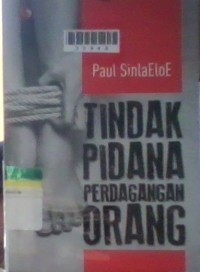 Image of Tindak pidana perdagangan orang