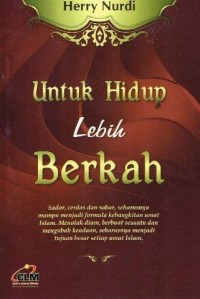 Image of Untuk Hidup Lebih Berkah