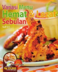 Image of Variasi Menu Hemat dan Lezat Sebulan