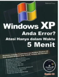 Image of Windows Xp anda eror? atasi hanya dalam waktu 5 menit